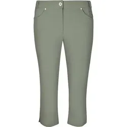 CANYON Damen Caprihose Caprihose, Größe 38 in Grau Grau