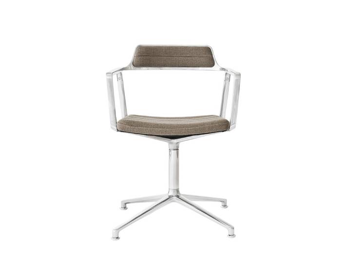 Drehstuhl Vipp 452 Vipp beige, Designer Vipp Design, 53x77.5x54.5 cm