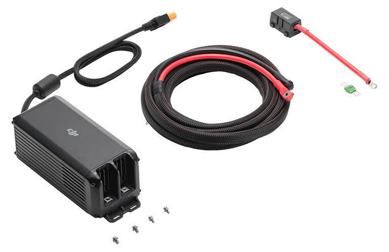 DJI Power 1kW Super Fast Car Charger, Schwarz, DJI, 0 - 45 °C, 93 mm, 235 mm, 83,5 mm