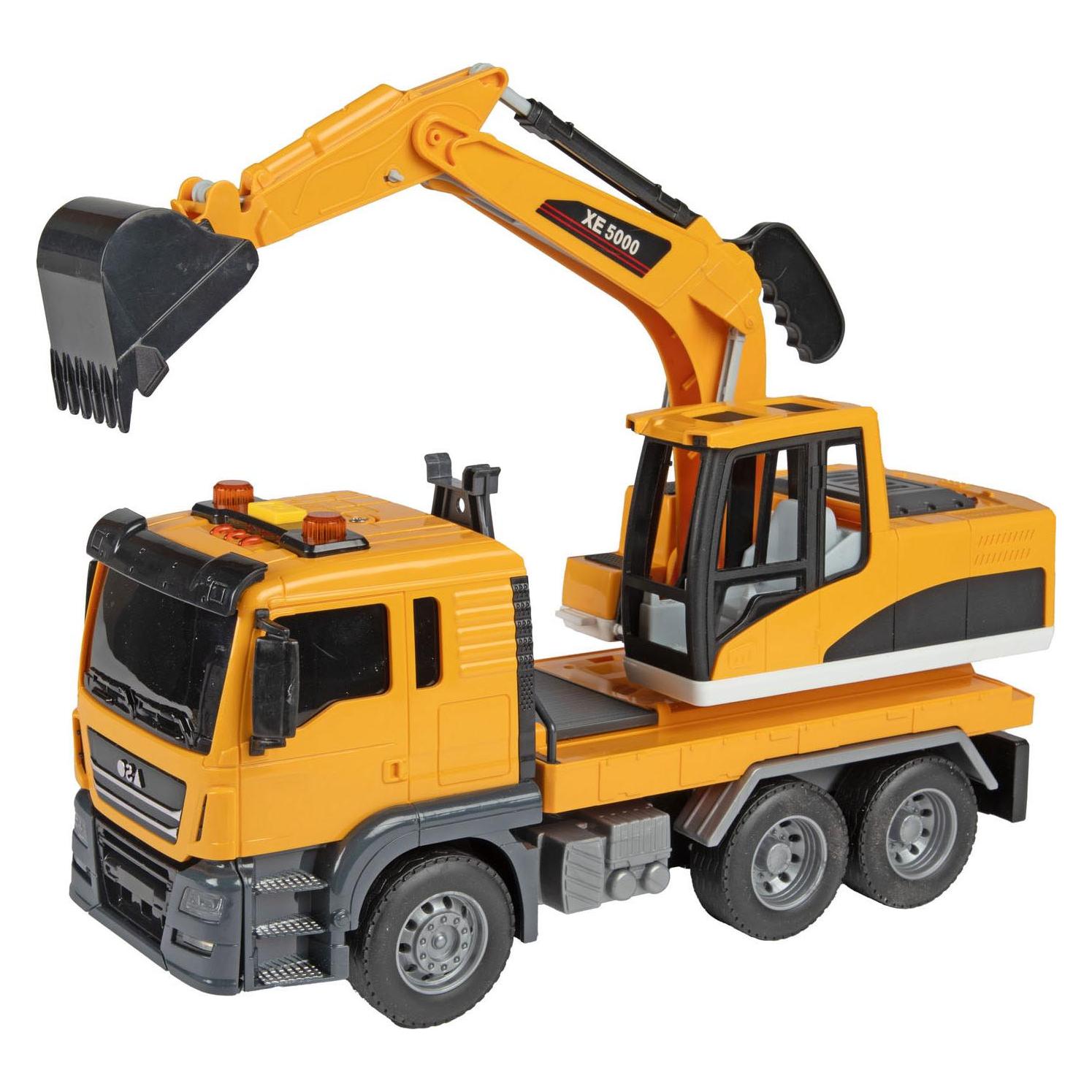 Toi-Toys Vehicool Bagger mit Licht und Sound - 25 cm (23375A)