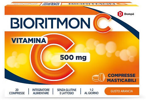Dompe' Dompé Bioritmon C Integratore Difese Immunitarie 20 Cpr Masticabili