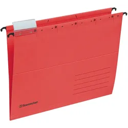 Soennecken Hängemappe 2024 DIN A4 220g RC Karton rot 25 Stück