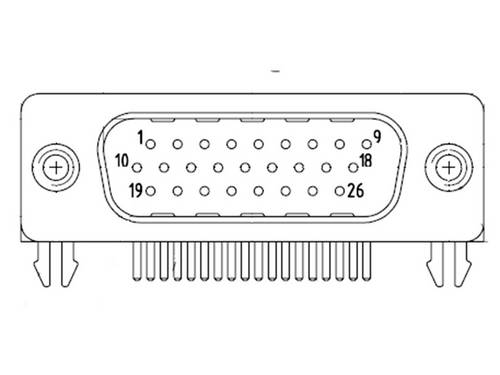 Molex 1731130210 D-SUB Stecker Bulk