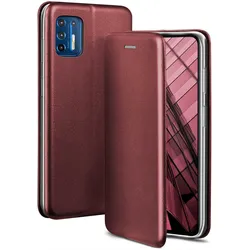 ONEFLOW Business Case Motorola Moto G9 Plus Handytasche mit Kartenfach