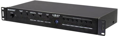 Omnitronic LUB-27 7 Port Lautsprecher-Umschalter Schwarz