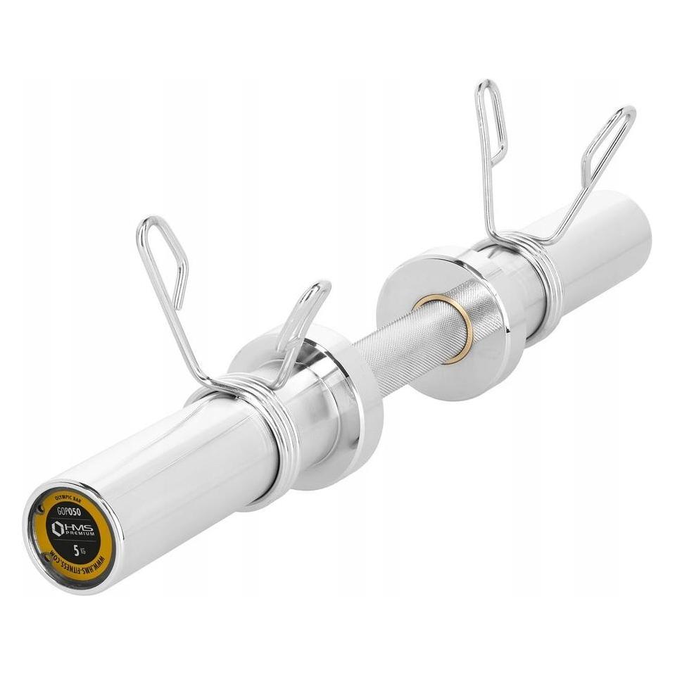 HMS GOP050 (+KLEMMEN) OLYMPISCHE KURZE STANGE 5KG 50CM (17-60-027)