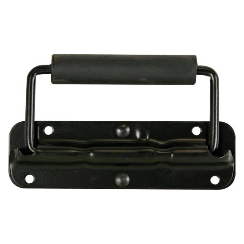 Velleman LAUTSPRECHERGRIFF, MIT FEDER, SCHWARZES METALL, 140 x 40mm (HQAC1009)