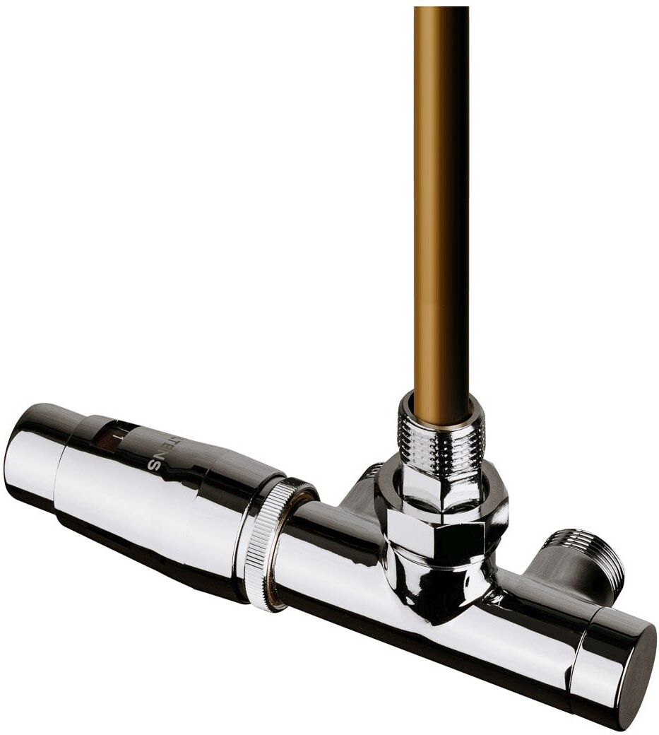 OLTENS Vamare Ventil Ein-Loch Heizkörper Thermostat-Set, Thermostatkopf links