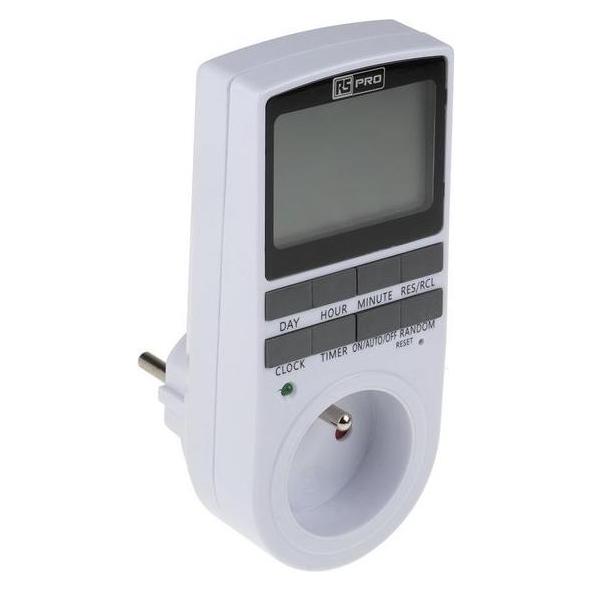 RS PRO Digital Steckzeitgeber, 230 V ac (1785375)