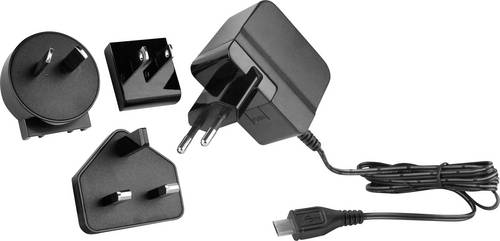 HN Power HNP06I-MINIUSBL6 Steckernetzteil, Festspannung 5 V/DC 1.5A 7.5W mit Australien-Adapter, mit Europa-Adapter, mit