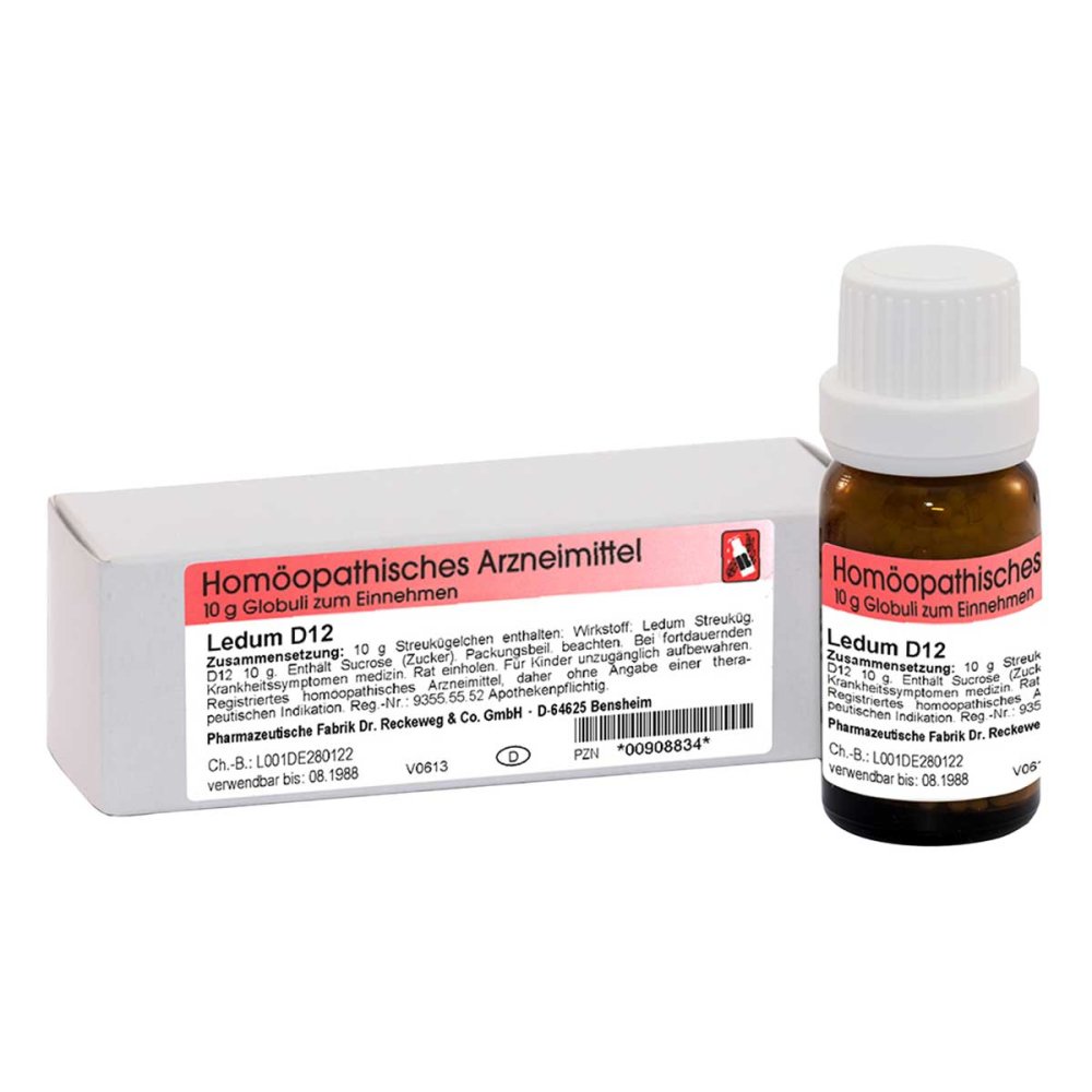 Dr.RECKEWEG & Co. GmbH Ledum D12 Globuli 00908834