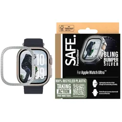 SAFE. by PanzerGlass TPU Bumper Silber Apple Watch Ultra 2024
