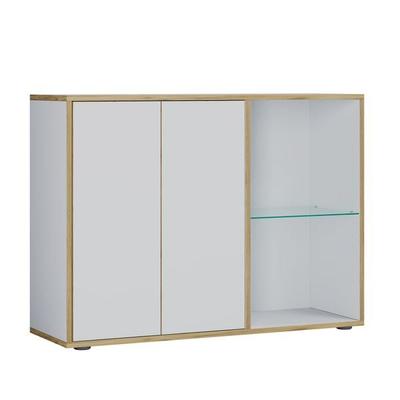 Holz Kommode Sideboard Salia Breite 100 Drehtüren
