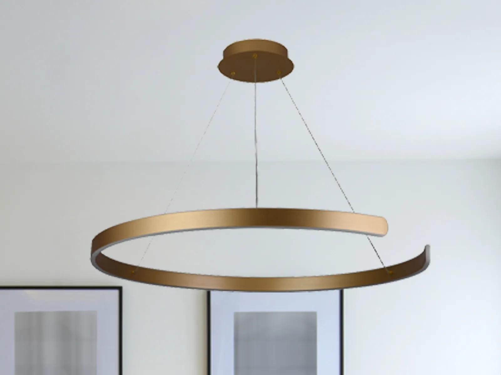 Nedes LED hanglamp met afstandsbediening, 100W