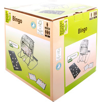 Bingo mit Metallkorb, Brettspiel