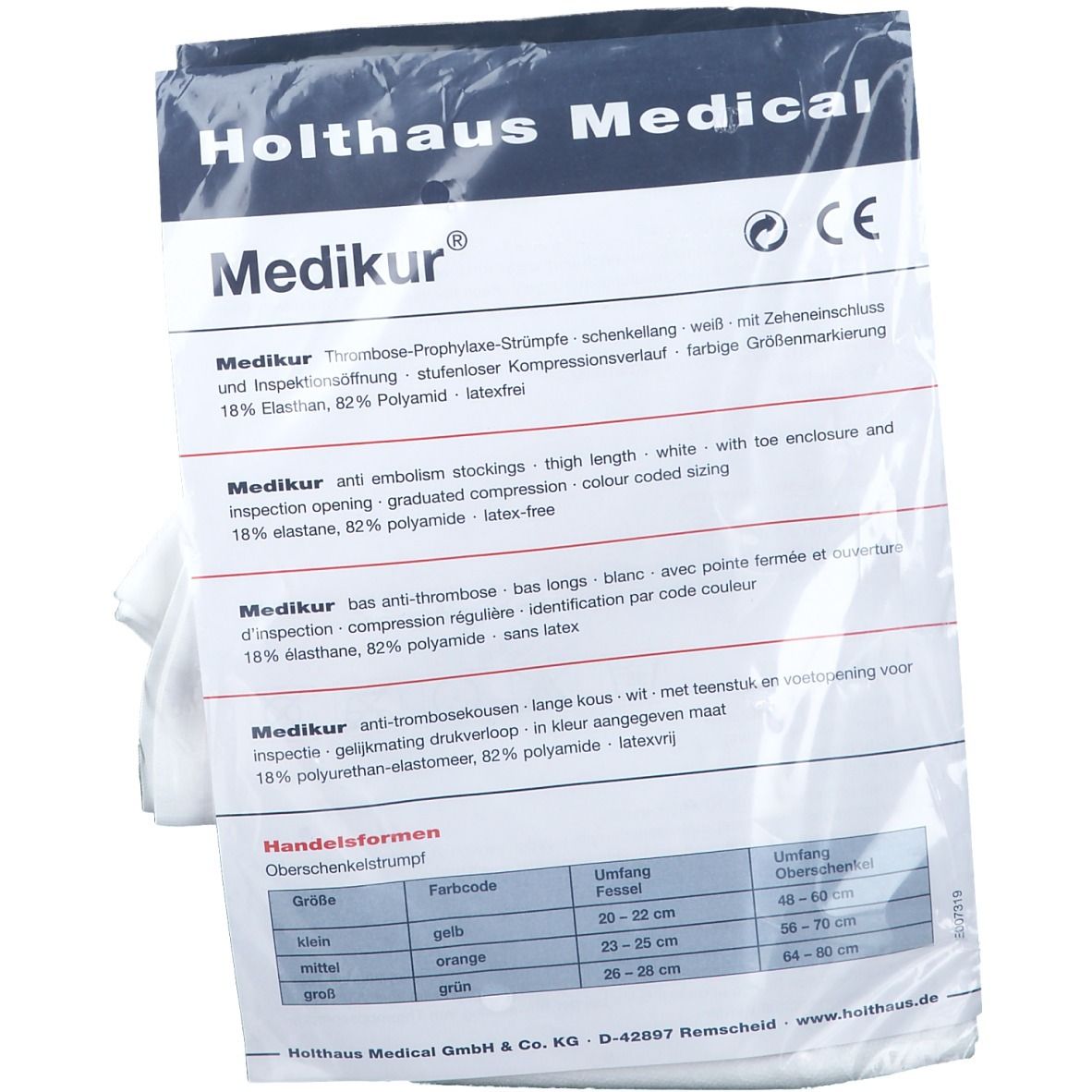 Thrombose Prophylaxe Strumpf mittel 2 St Sonstige