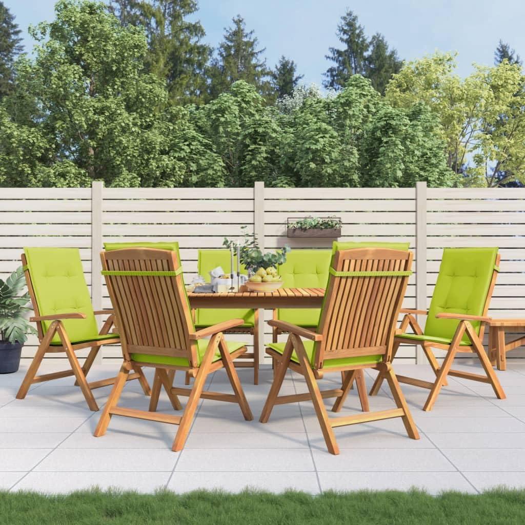 Gartenstühle mit Kissen 6 STK. Massivholz Teak,Möbel,Gartenmöbel,Gartensitzmöbel,Gartenstühle,77.75KG,3196504