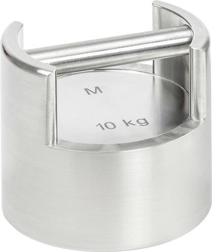 Kern 347-141 Einzelgewicht, OIML-Klasse M1, 10 kg, Kontrollgewicht, Edelstahl feingedreht