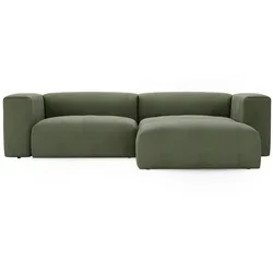 ECKSOFA Landi Grün Rechts