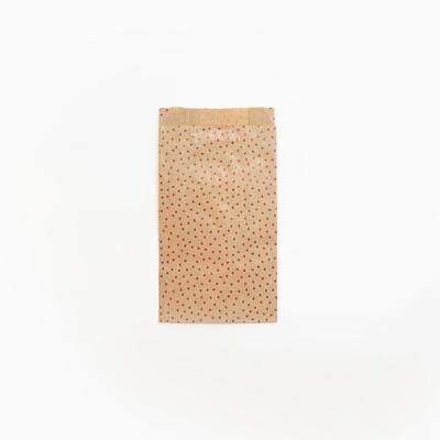 Clairefontaine Packung mit 50 Geschenktüten Kraft, 11x21+5cm, Herzen - Kartonbraun 394106C