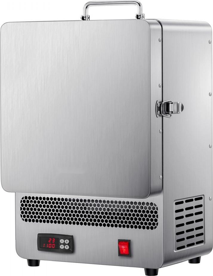 Elektrischer Tischofen Schmelzofen 1,5kW - Max 1200 - Goldschmelzofen Silber - Ideal für Edelmetall-Schmelzarbeiten