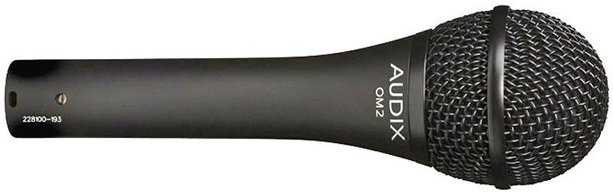 Audix Micrófono dinámico para voz o instrumento Om 2. Metálico