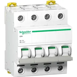 Schneider Electric, Systemstromversorgung, Acti9 iSW Switch Disconnector 4P 100A