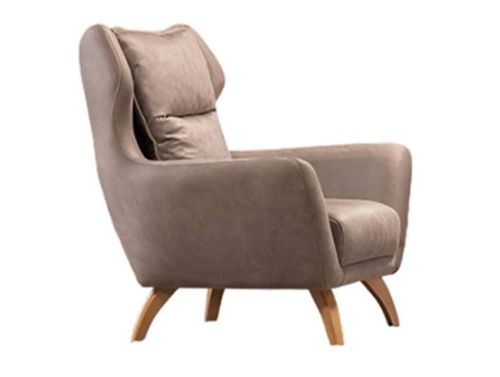 JVmoebel Sessel Beiger Textilsessel für das Wohnzimmer, exklusives Design (1-St)