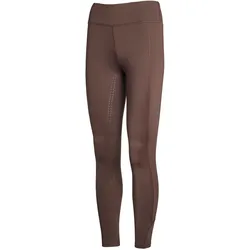 Kingsland KLkattie W F-Tec4 Full-Grip Hose Damen mit gebürsteter Hinterseite Brown Chocolate Tort Winter 2022 Dressage, Größe: XS