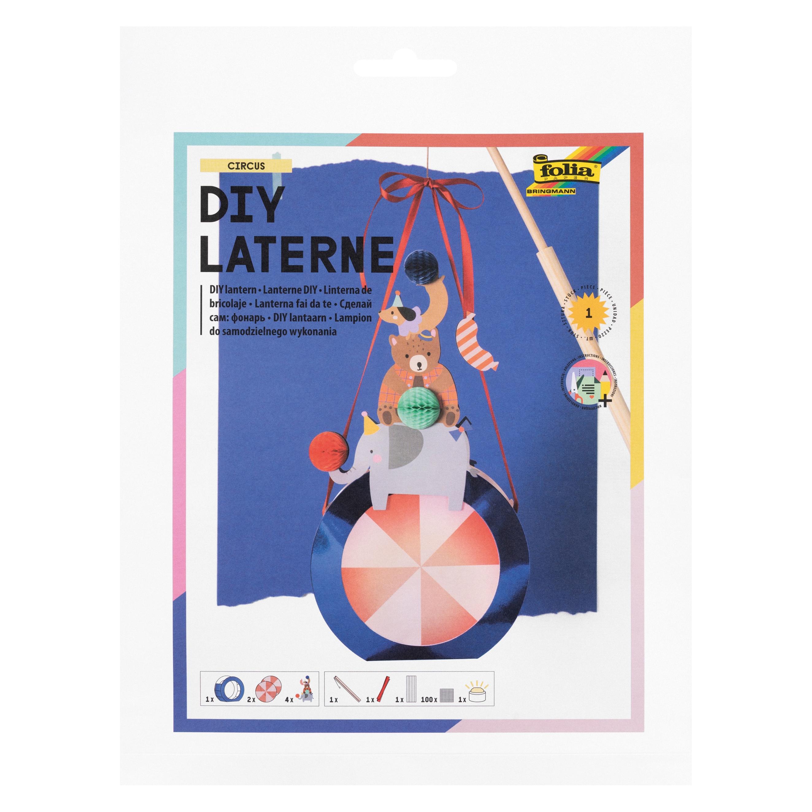 Folia Bastelset Circus mehrfarbig (94403)