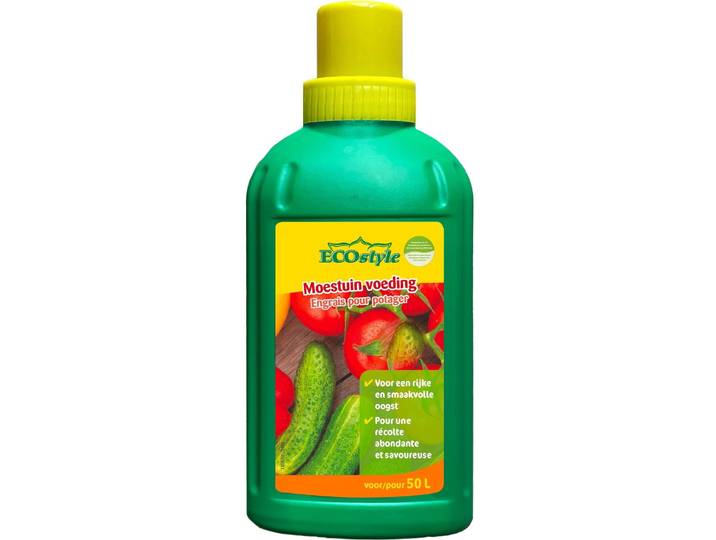 ECOstyle Moestuin Voeding Organische Meststof - Voor Rijke en Smaakvolle Oogst - Voor Alle Groenten\, Kruiden en Fruit - 500 ML