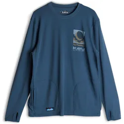 Kavu, Herren, Funktionsshirt, Sol Crew (S), Blau, S