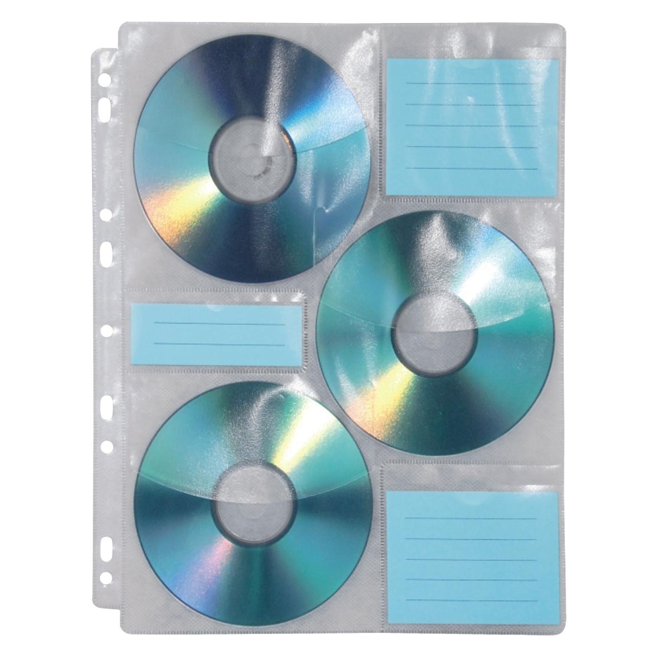 Hama 1x10 CD-ROM-Index-Hüllen (49835)