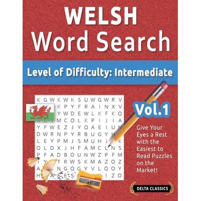 Welsh Word Search - Level Of Difficulty, Taschenbuch von Best Activity Books, Linguas Classics