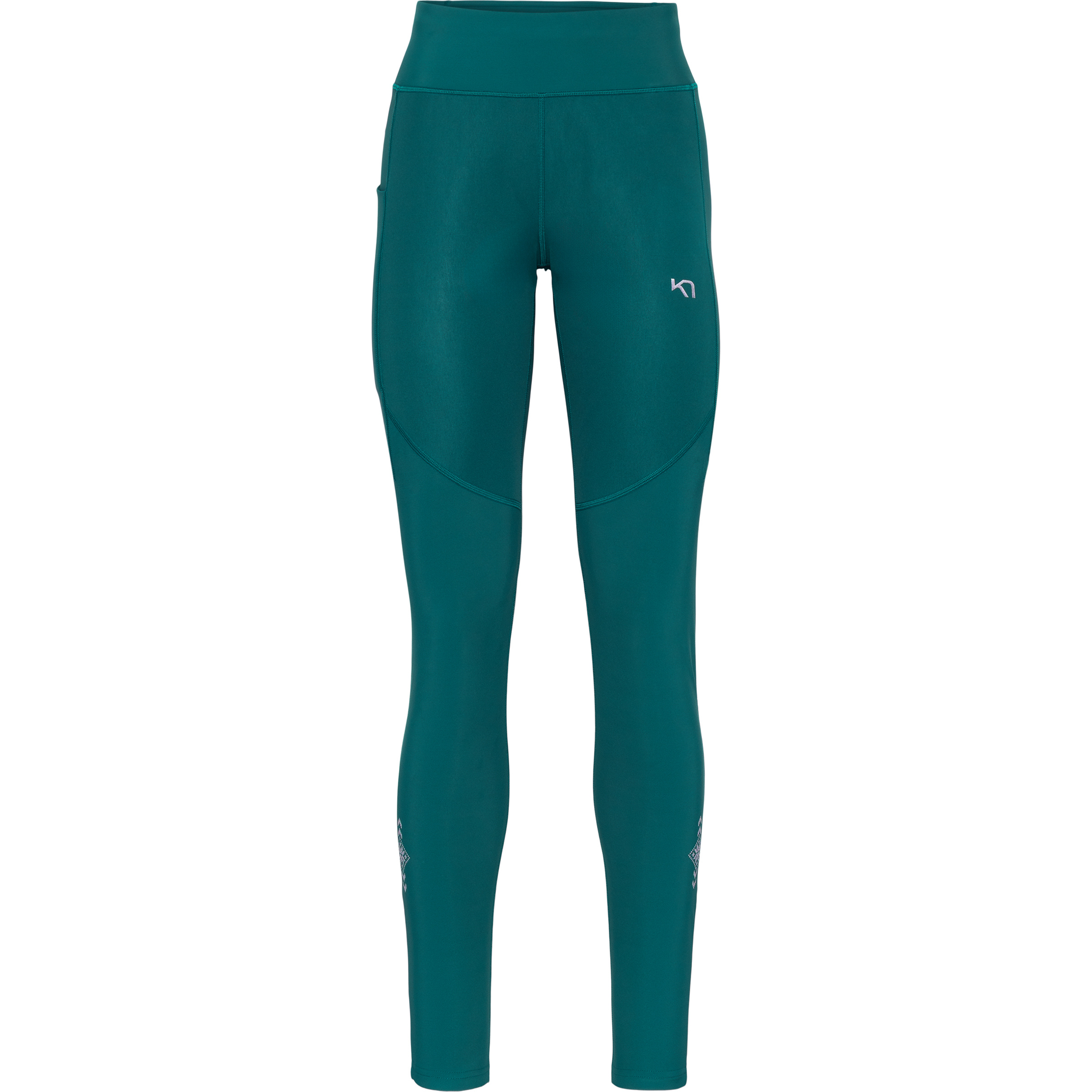 Kari Traa Tirill Thermal 2.0 Tights Damen Tights & Leggings tuerkis Größe M Trekking Elastisch Wasserabweisend