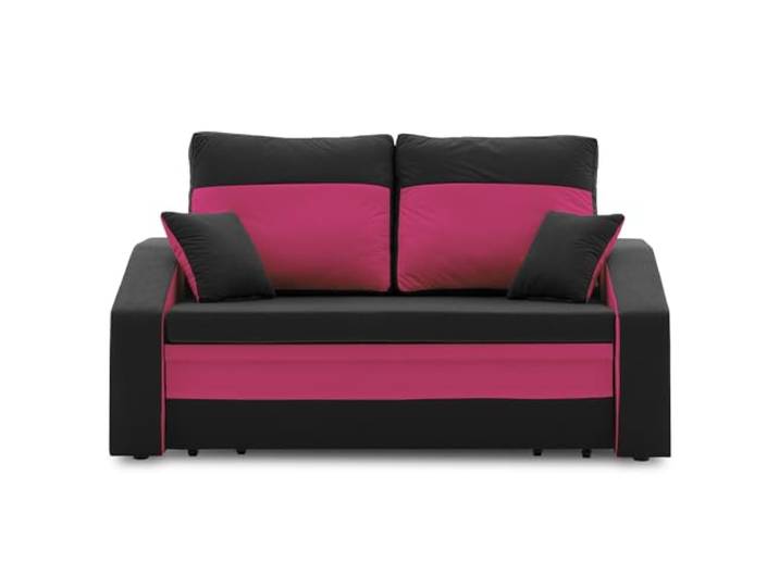 Sofini Sofa Hewlet mit Schlaffunktion! Best Schlafsofa! 2- Sitzer Sofa! Polstermöbel mit stauraum. Schlafsofa mit schlaffunktion und Bettkasten. Kleines Sofa! (MIKRO 15 + MIKRO 28)