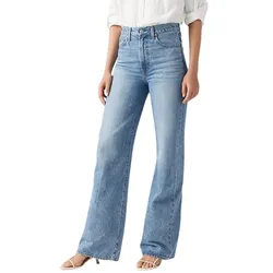 Levi's Ribcage Jeans mit weitem Bein in Not The Same-W30 / L30