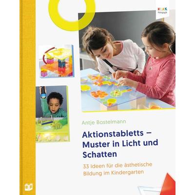 Aktionstabletts - Muster in Licht und Schatten, Taschenbuch von Antje Bostelmann, Bananenblau, 978-3-946829-60-7