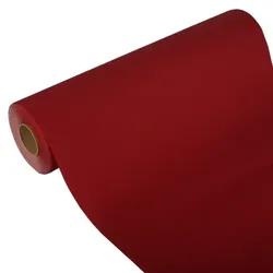 PAPSTAR Tischläufer, Tissue "ROYAL Collection" 24 m x 40 cm bordeaux