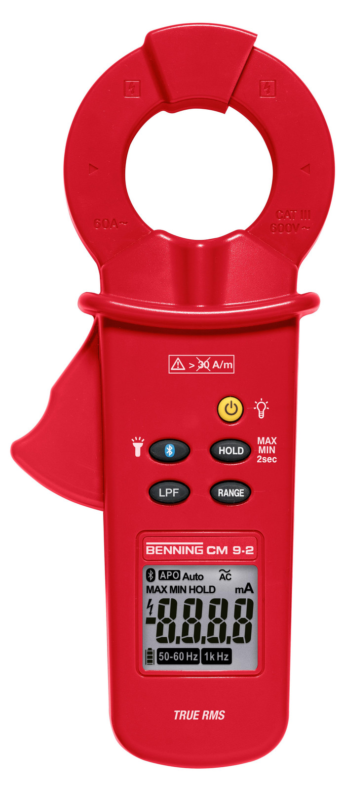 Benning CM 9-2 Digitale stroomtang datalogger CAT IV 300 V