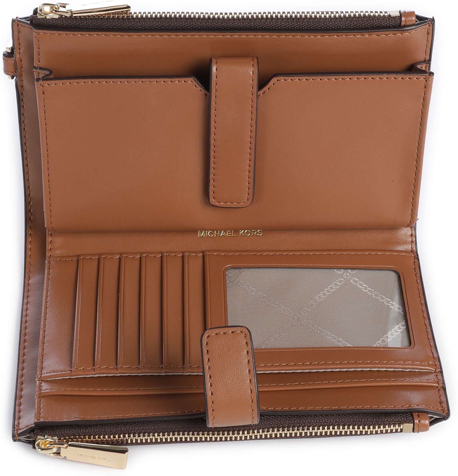 Michael Kors Jet Set Geldbörse, braun