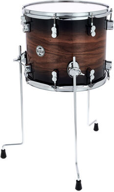 DW "PDP 14"x12" Floor Tom Exotic" Exotic Walnut