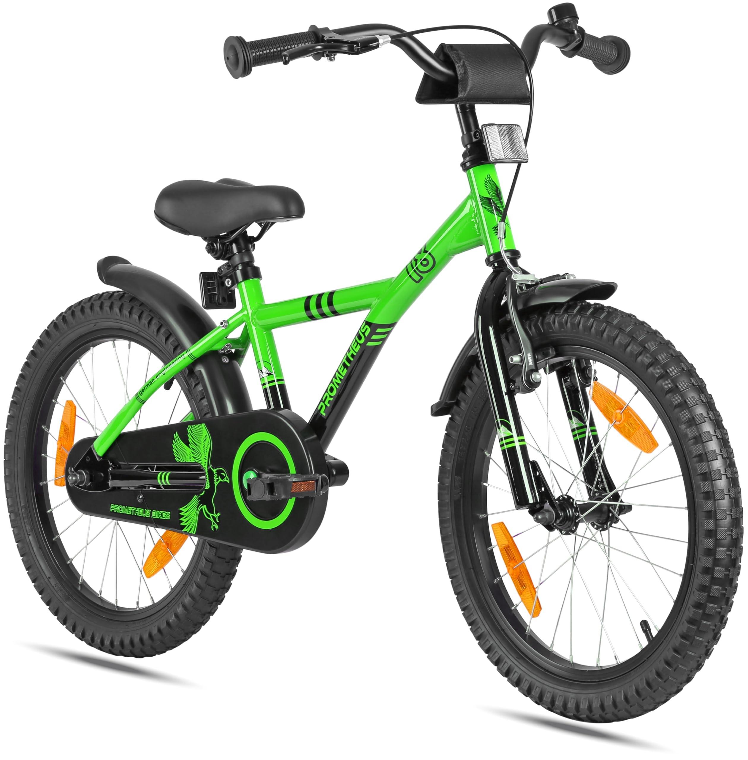 Kinderfahrrad 18 Zoll mit Rücktrittbremse, Für Jungen und Mädchen