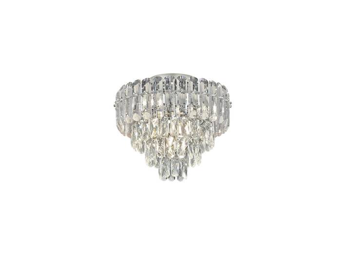 Trio Leuchten Deckenleuchte, Chromfarben, Transparent, Metall, Glas, 37 cm, Lampen & Leuchten, Innenbeleuchtung, Deckenlampe, Deckenlampen