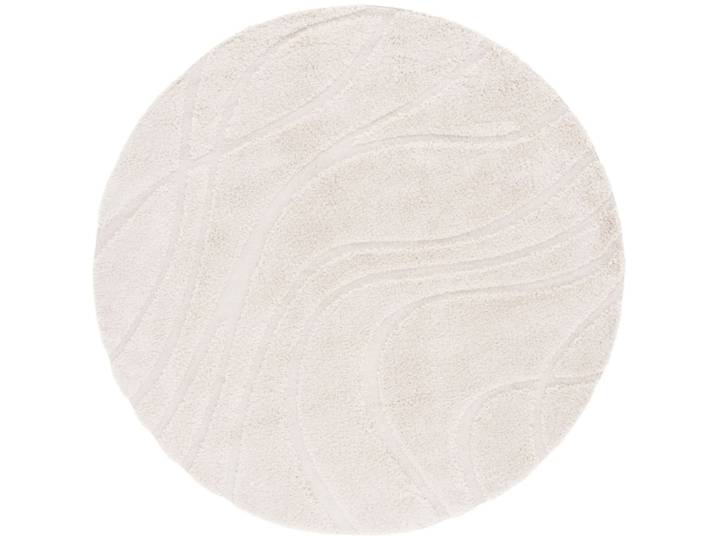 Tapis en polypropylène beige, 201 cm