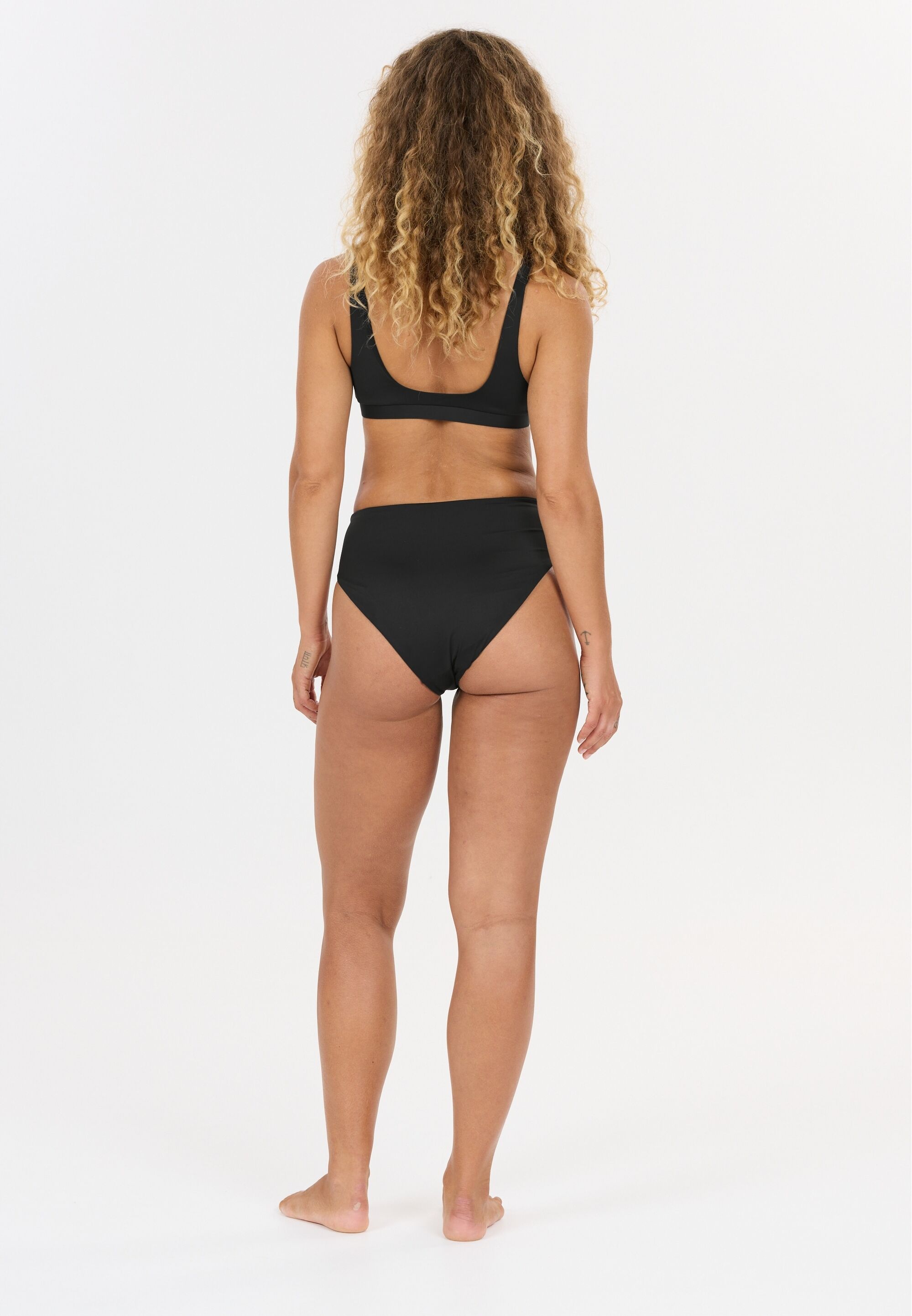 Bikini-Hose ATHLECIA "Ally", Damen, Gr. 36, EURO-Größen, schwarz, 85% Polyamid, 15% Elasthan, unifarben, Badehosen Bikini-Hose, mit extra sicheren Sitz