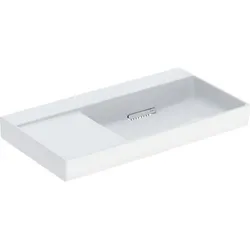 Geberit ONE Waschtisch 90x48,4cm, Abgang horizontal, Ablage links 505044001