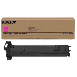 Develop, Toner, A0DK3D3TN-318 M Toner magenta 8.000 Seiten Magenta Ineo + 20 20 P Plus 20 20 P (M)