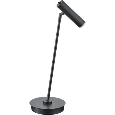 LED Tischleuchte "TOM", schwarz, 1, Ø 16cm H: 50cm, 1 Stk., HELL HÖLLISCH GUTES LICHT, Leuchten, Tastdimmer, LED Tischleuchte