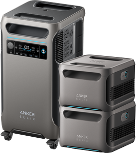 Anker SOLIX F3800 + 2× Expansion Battery